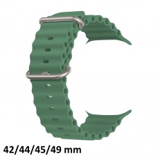 Pulseira Smartwatch Oceano 42/44/45/49mm - Verde Aço